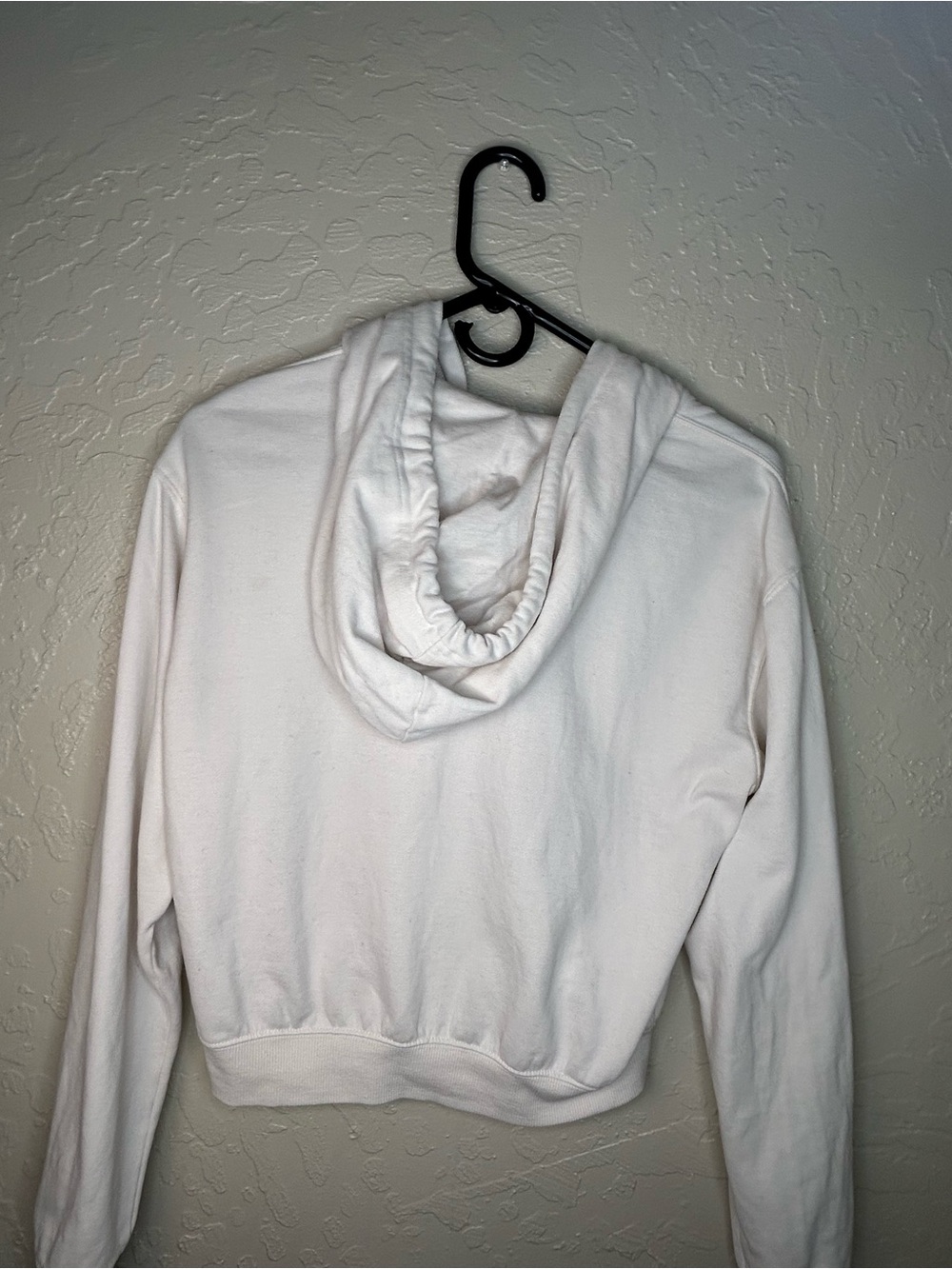 Playboy x PacSun White Cherry Rhinestone Zip-Up Hoodie Size S - Picture 3 of 5